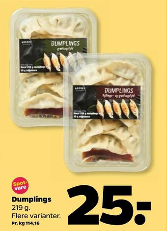 Netto Dumplings tilbud
