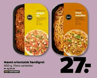 Netto Næmt orientalsk færdigret tilbud