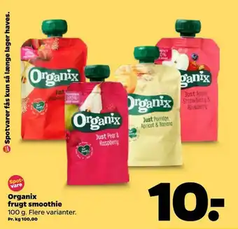 Netto Organix frugt smoothie tilbud