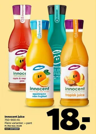 Netto Innocent juice tilbud