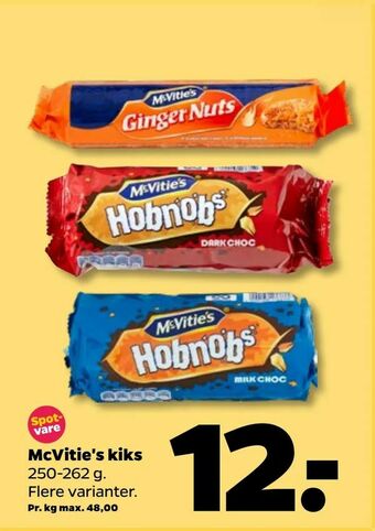 Netto McVitie's kiks tilbud