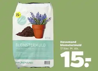 Netto Havemand blomstermuld tilbud