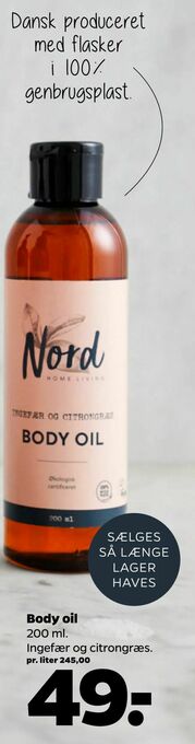 Netto Body oil tilbud