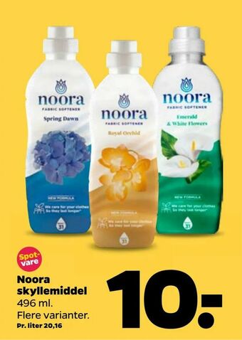 Netto Noora skyllemiddel tilbud