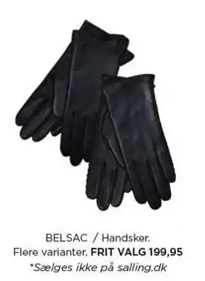 Salling Belsac handsker tilbud