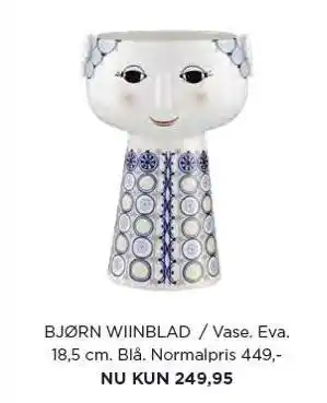 Salling Bjørn wiinblad vase tilbud