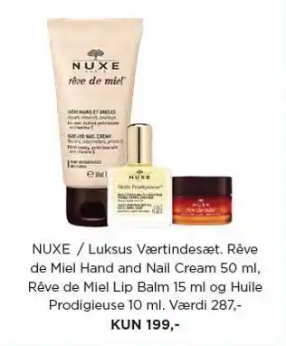 Nuxe luksus værtindesæt