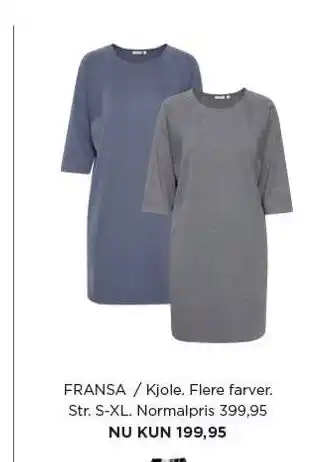 Salling Fransa kjole tilbud
