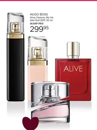 Hugo boss alive, femme, ma vie eller nuit edp