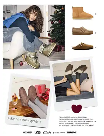 Moonboot, phenumb, clarks, birkenstock eller ugg