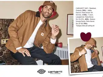 Salling Carhartt wip bøllehat tilbud