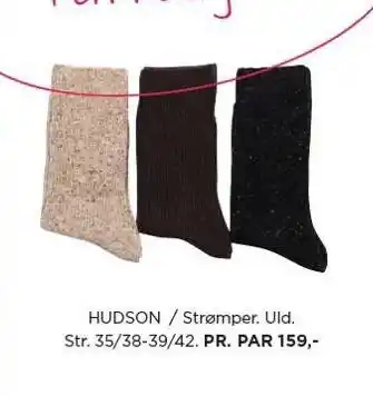 Hudson strømper