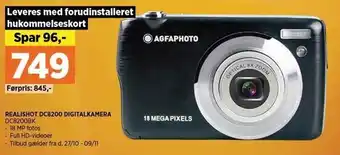Power Realishot dc8200 digitalkamera tilbud