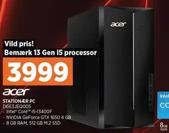 Power Acer stationær pc tilbud