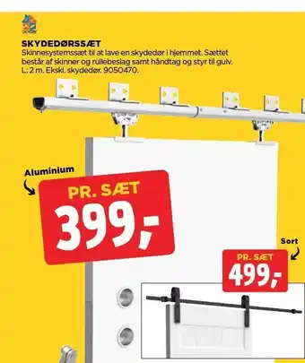 jem & fix Skydedørssæt tilbud