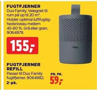 Fugtfjerner