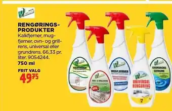 jem & fix Rengøringsprodukter tilbud