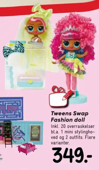 Bilka Tweens Swap Fashion doll tilbud