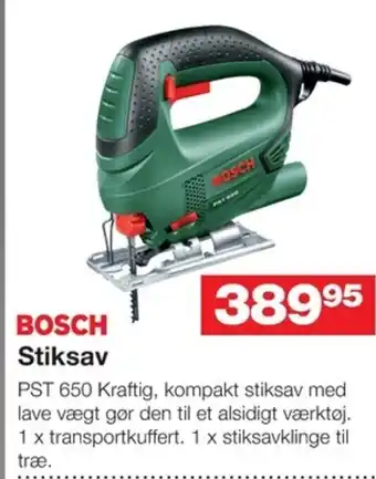 Bauhaus BOSCH Stiksav tilbud