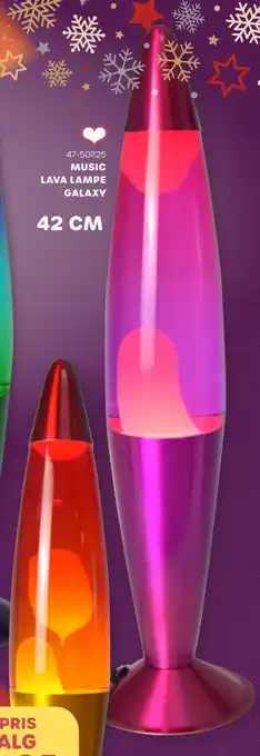Music lava lampe galaxy