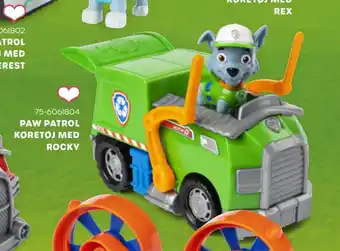 KiDS Coolshop Paw patrol køretøj med rocky tilbud