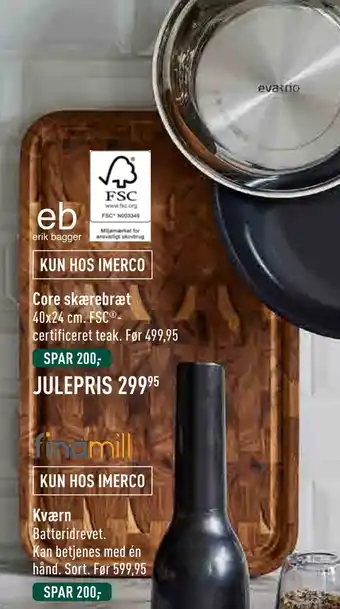 Imerco Core skærebræt tilbud