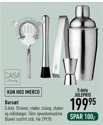 Imerco Barsæt tilbud