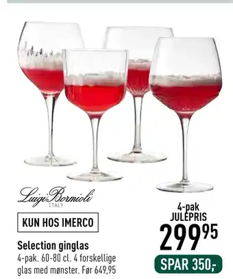 Imerco Selection ginglas tilbud
