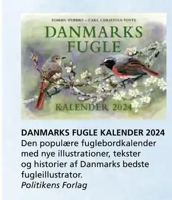 Danmarks fugle kalender 2024