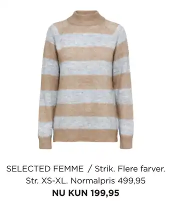 Salling Selected femme / strik tilbud