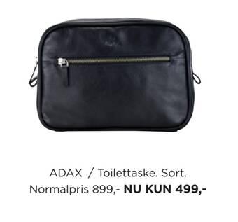 Salling Adax / toilettaske tilbud