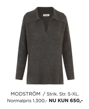 Salling Modström / strik tilbud