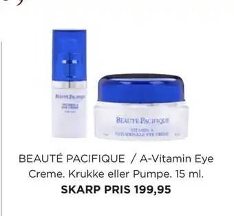 Salling Beauté pacifique / a-vitamin eye creme tilbud