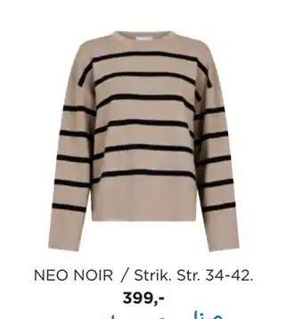 Salling Neo noir / strik tilbud