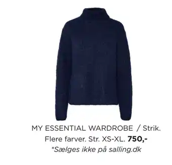 Salling My essential wardrobe / strik tilbud