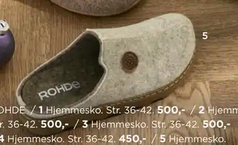 Salling Hjemmesko tilbud