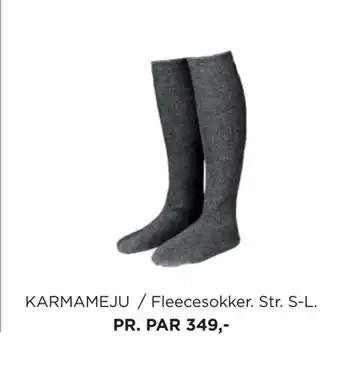 Karmameju / fleecesokker