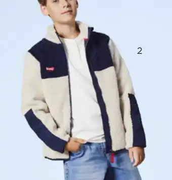 Salling Levi's fleecejakke tilbud