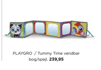 Salling Playgro / tummy time vendbar bog/spejl tilbud