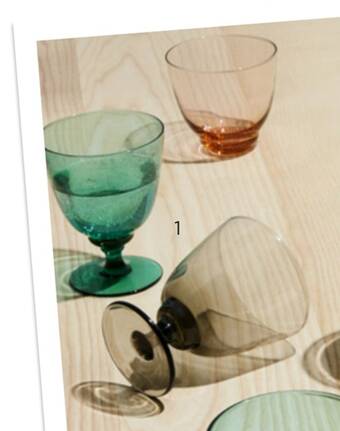 Salling Holmegaard / glas på fod tilbud