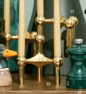 Salling Stoff nagel lysestage tilbud