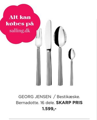 Salling Georg jensen / bestikæske tilbud