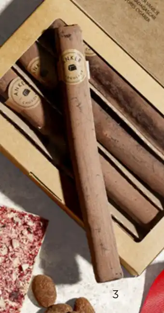 Salling Cigar med marcipan/vanilje/ og mørk chokolade tilbud