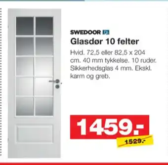 Bauhaus Swedoor dør tilbud