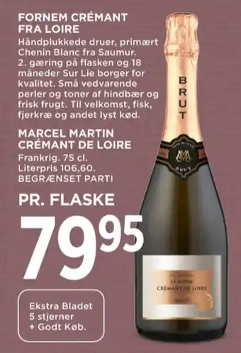 MENY Ukendt fransk mousserende vin tilbud