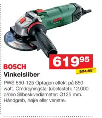 Bauhaus Grøn vinkelsliber tilbud