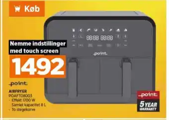 Power Point airfryer tilbud