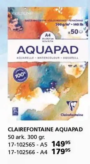Clairefontaine aquapad