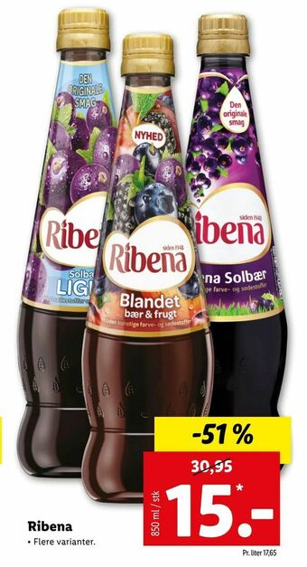 Let-Køb Ribena tilbud