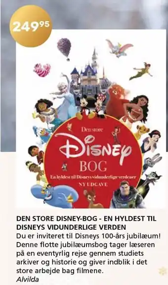 Den store disney-bog - en hyldest til disneys vidunderlige verden